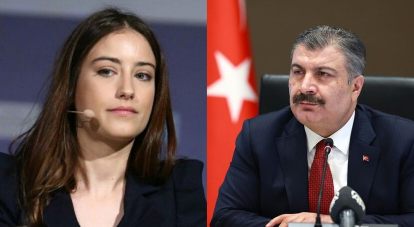 Hazal Kaya'dan Bakan Koca'ya tepki: 'Ne bekliyorsunuz, kaldırın şu kriterleri'