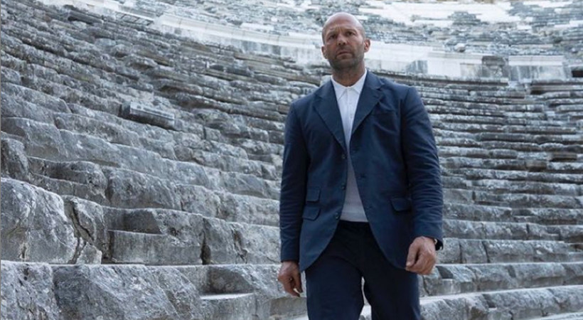 Jason Statham'dan Aspendos pozları