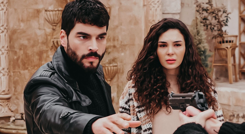 Hercai setine silahlı baskın! Dizinin oyuncusu set çalışanlarına dehşeti yaşattı