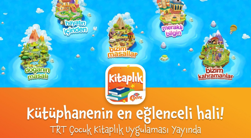 TRT, kütüphanenin en eğlenceli halini sesli kitap özelliğiyle kullanıma açtı
