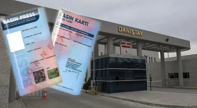 Danıştay’dan flaş ‘basın kartı’ kararı!