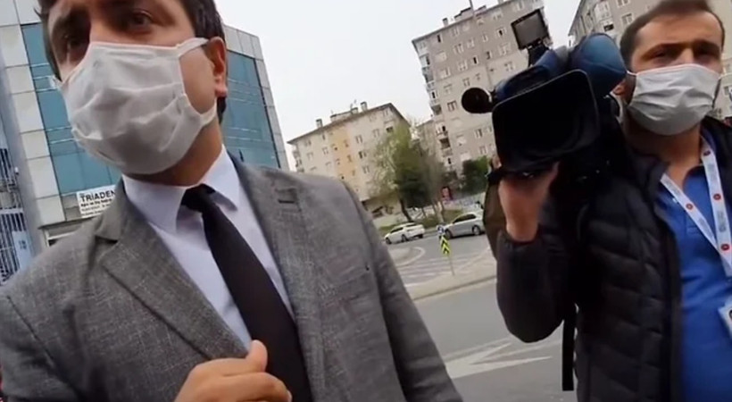a Haber muhabirine 'yandaşsınız' tepkisi! Verdiği yanıt olay oldu