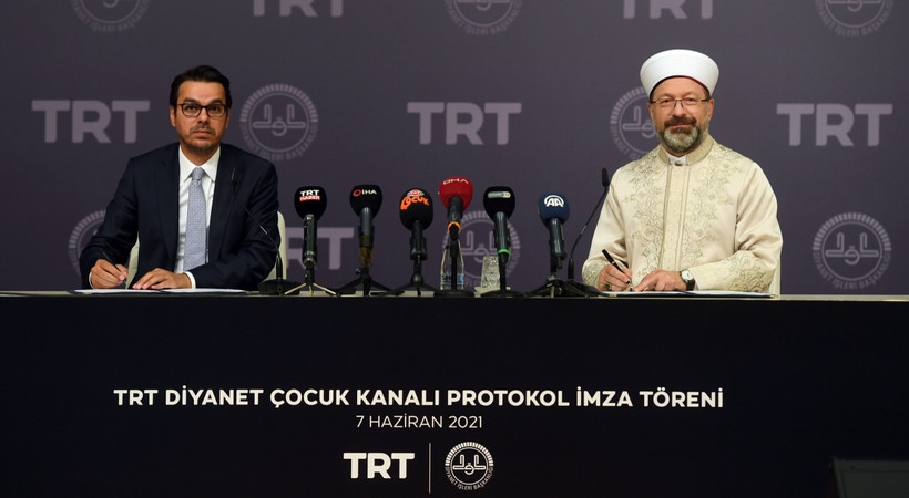 TRT Diyanet Çocuk kanalı için ilk adım atıldı