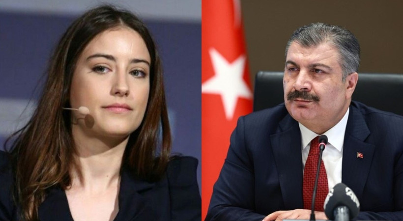 Hazal Kaya’dan Bakan Koca’ya tepki! 'Daha kaç bebek ölecek?'