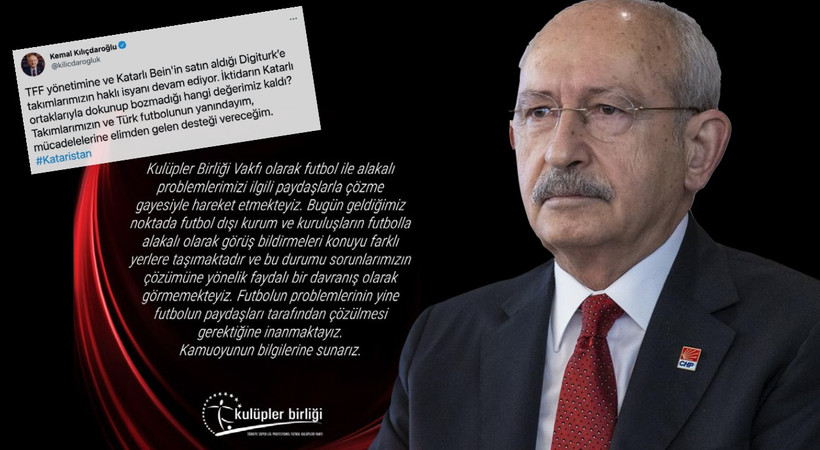Kemal Kılıçdaroğlu destekledi, Kulüpler Birliği ‘faydası olmaz’ dedi!