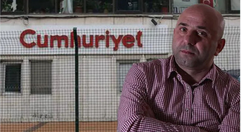 Cumhuriyet çalışanlarından işine son verilen Aykut Küçükkaya'ya destek açıklaması