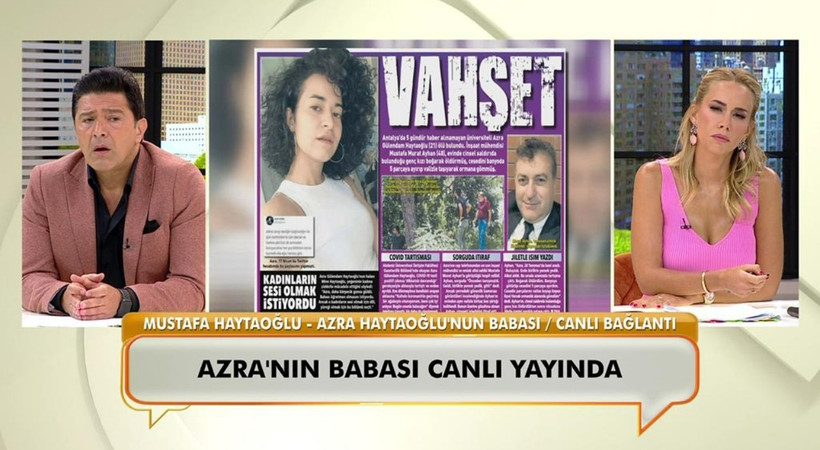 Vahşice öldürülen Azra’nın babası ilk kez konuştu: 'Katilin evladı yanımda olsa başını okşarım'