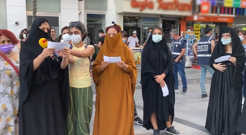 İzmir'deki Taliban karşıtı eylem HÜDA PAR’ı kızdırdı