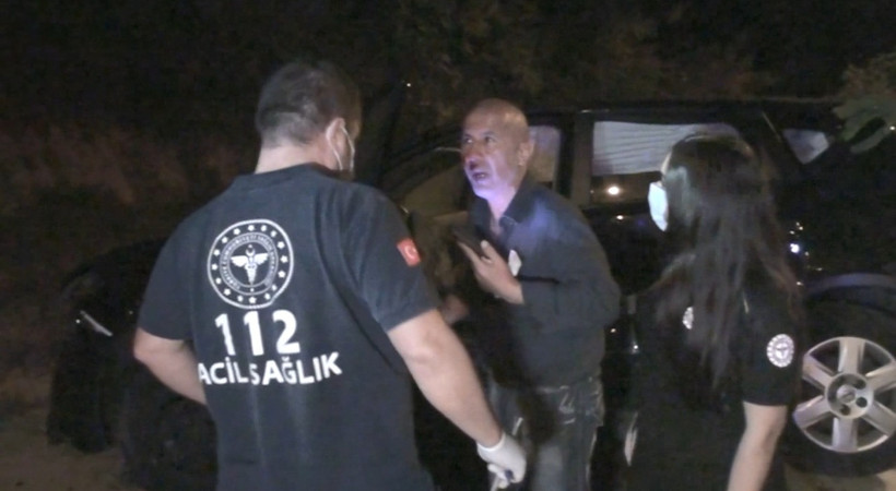 Beykoz'da yaralı doktoru kaza yerinde bırakıp kaçtı