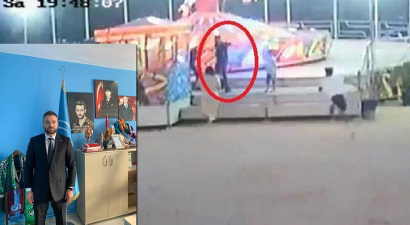 Ülkü Ocakları Başkanı yaşı tutmayan çocuğunu lunaparkta balerine bindirmeyen görevliye silah çekti