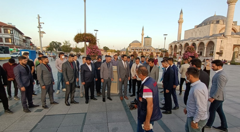 Ülkü Ocakları Konya'dan CHP'ye semazen tepkisi: CHP Belediyelerinin semazenleri soktuğu durum korkunç