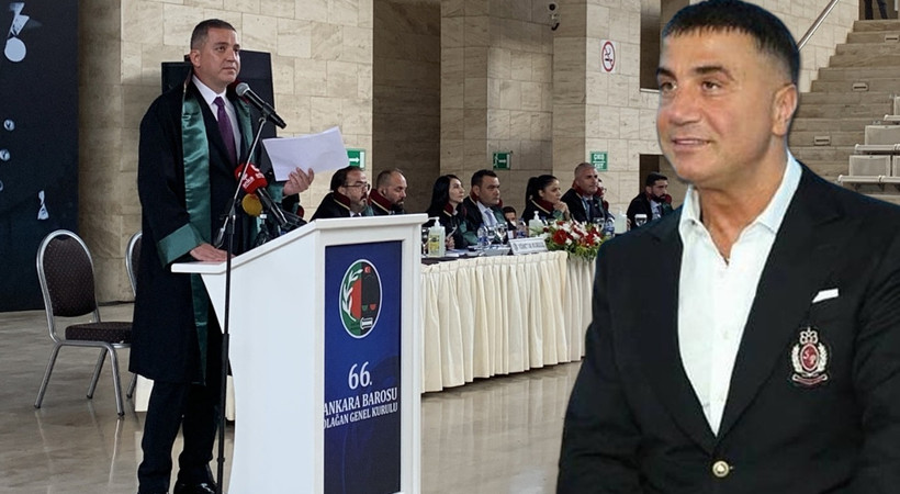 Ankara Barosu seçimlerinde Sedat Peker detayı! Ankara Barosu Başkanı yeniden Erinç Sağkan oldu