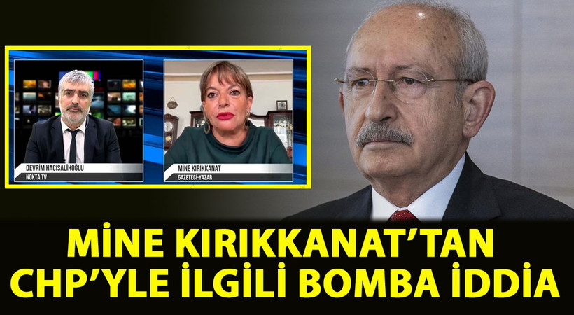 Mine Kırıkkanat CHP ile ilgili bombayı patlattı! Kırıkkanat, "Yandaş basının elinde Kılıçdaroğlu ve ekibiyle ilgili kapsamlı bir dosya var" dedi ve ekledi: Başım derde girebilir