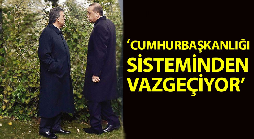 Gündemi sarsacak iddia: Erdoğan, Hulusi Akar'ın evinde Gül ile görüşüp parlamenter sisteme dönüş teklif etti!