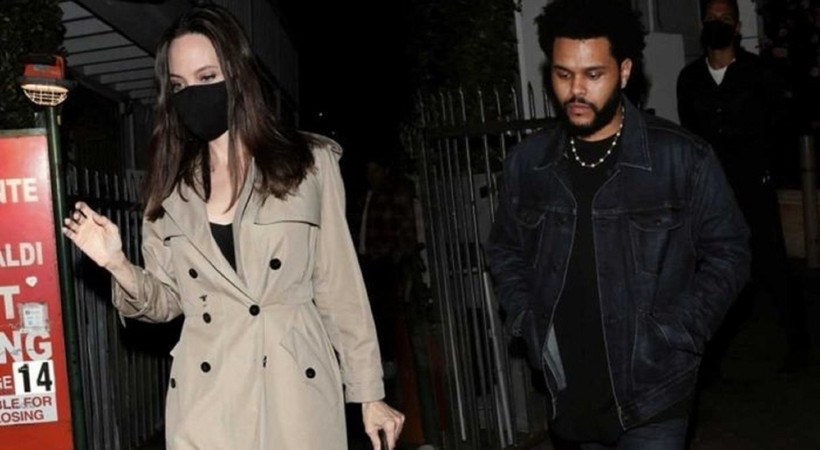 Angelina Jolie ile The Weeknd yeniden akşam yemeğinde