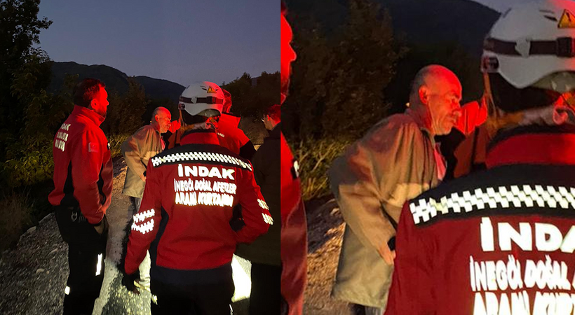 Alkol aldıktan sonra ulaşılamadı; kurtarma ekibiyle birlikte kendini aradı
