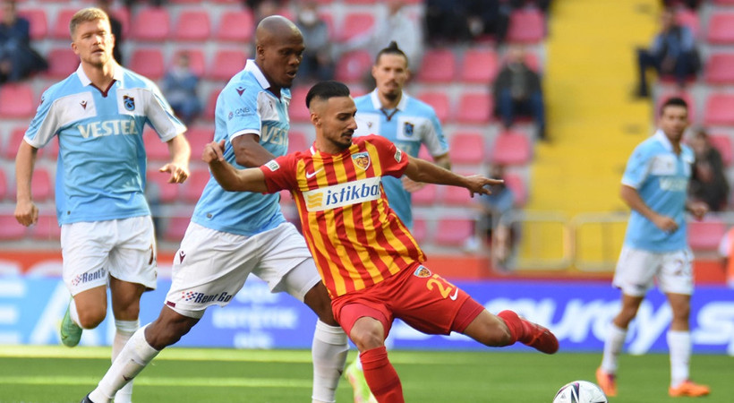 kayserispor 1 2 trabzonspor mac ozeti izle