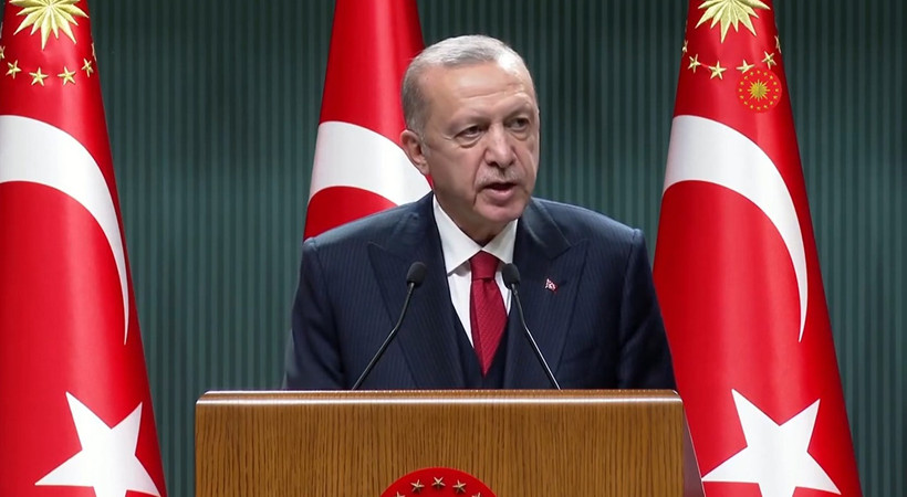 Cumhurbaşkanı Erdoğan'dan iklim değişikliği mesajı