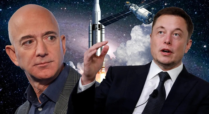 Elon Musk'tan, Jeff Bezos'un Twitter paylaşımına ilginç yanıt