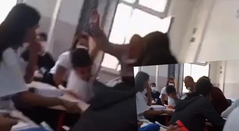 Gaziantep'teki skandal olayda yeni gelişme! Sınıfta öğrencisini döven öğretmen hakkında Gaziantep Valiliği harekete geçti: Felsefe öğretmeni M.Y. açığa alındı