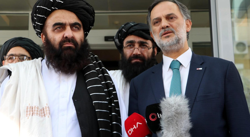 Taliban heyeti, Kızılay'dan yardım istedi