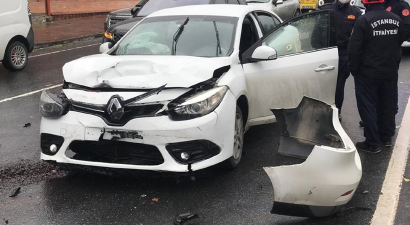 Beşiktaş'ta zincirleme trafik kazası