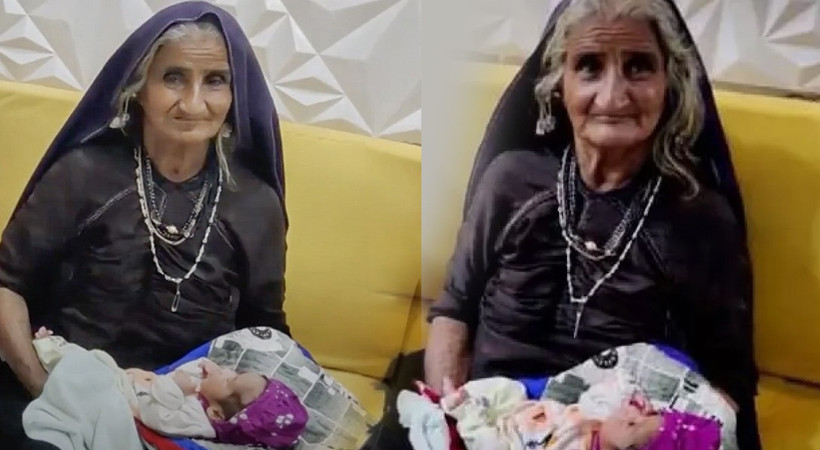 Hindistan'da mucize doğum! 70 yaşındaki kadın ilk kez anne oldu