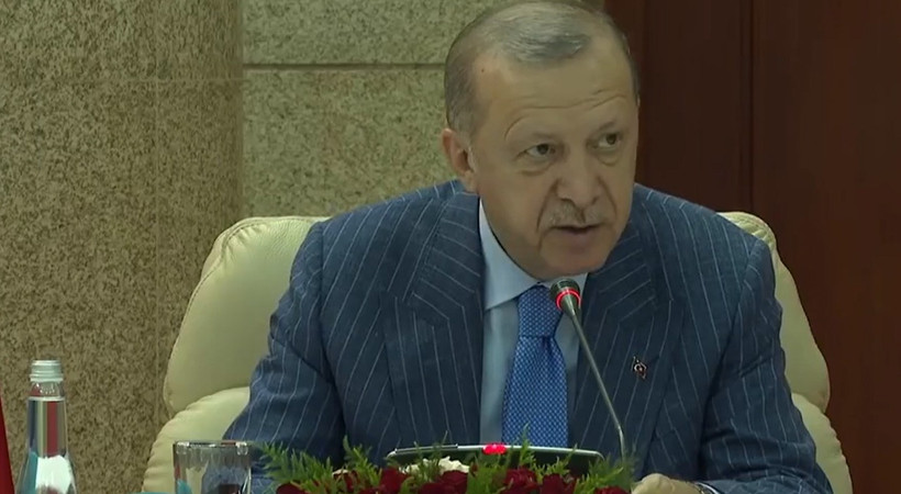Cumhurbaşkanı Erdoğan'dan Osman Kavala çıkışı: Türkiye’ye böyle bir ders vermek haddinize mi sizin? Kimsiniz siz?