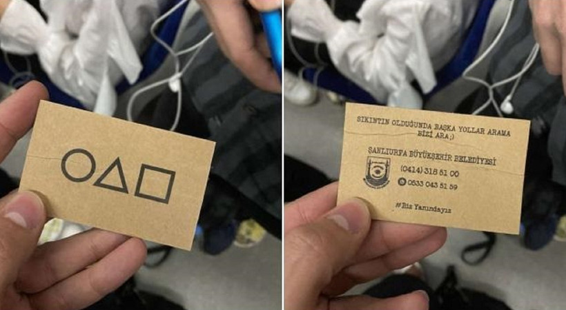 Şanlıurfa Büyükşehir Belediyesi, Squid Game temalı kartlar dağıttığını itiraf etti