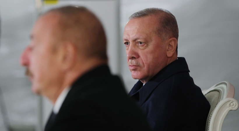 Azerbaycan’a giden Erdoğan’dan Ermenistan açıklaması
