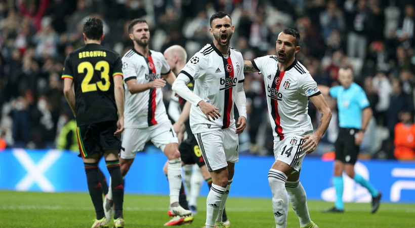 Beşiktaş Avrupa'ya veda etti