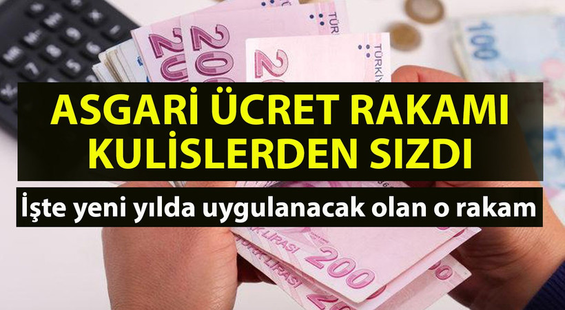 FLAŞ! 2022 asgari ücret rakamı sızdı. İşte yeni asgari ücret. Milyonların beklediği yeni asgari ücret rakamı ekonomi kulislerinden sızdı. 2022 yılı asgari ücret ne kadar olacak?