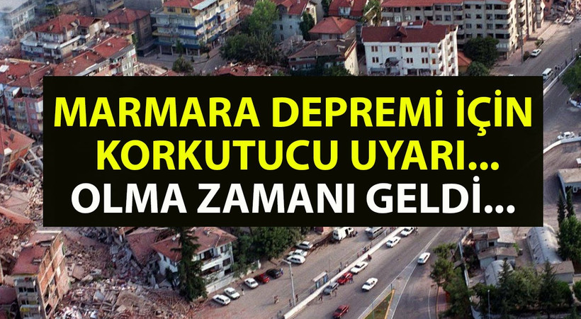 FLAŞ! Marmara depremi için korkutucu uyarı: Olma zamanı geldi.  Yer bilimci Okan Tüysüz, İstanbul'da depremin zamanıyla ilgili açıklama yaptı, depremin yeri için adres gösterdi