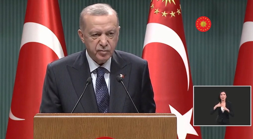 Kabine Toplantısı sona erdi. Cumhurbaşkanı Erdoğan açıklama yaptı. Erdoğan'dan bankada dövizi olanlara flaş çağrı