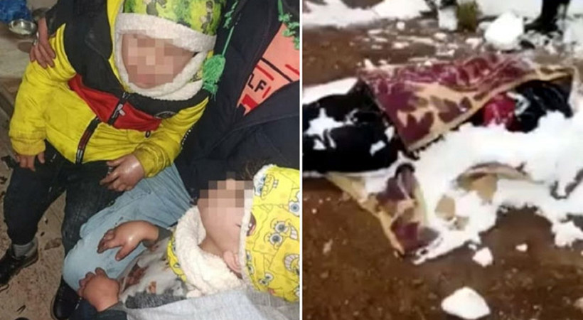İran sınırında Afgan kadın soğuktan öldü, 2 çocuğu donmak üzereyken bulundu