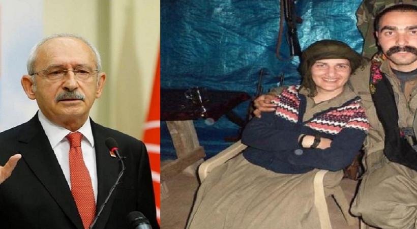 HDP'li Semra Güzel'in PKK'lı teröristle fotoğrafları soruldu, Kılıçdaroğlu topu Erdoğan'a attı