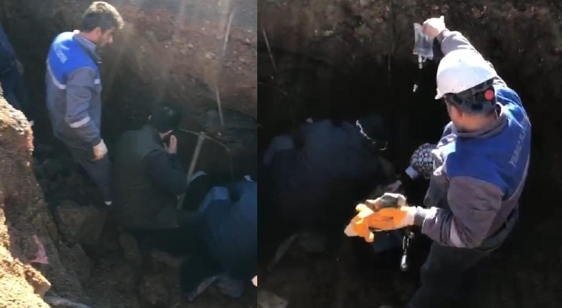 Kocaeli'de feci kaza! Toprak altında kalan Su ve Kanalizasyon İdaresi işçisi hayatını kaybetti