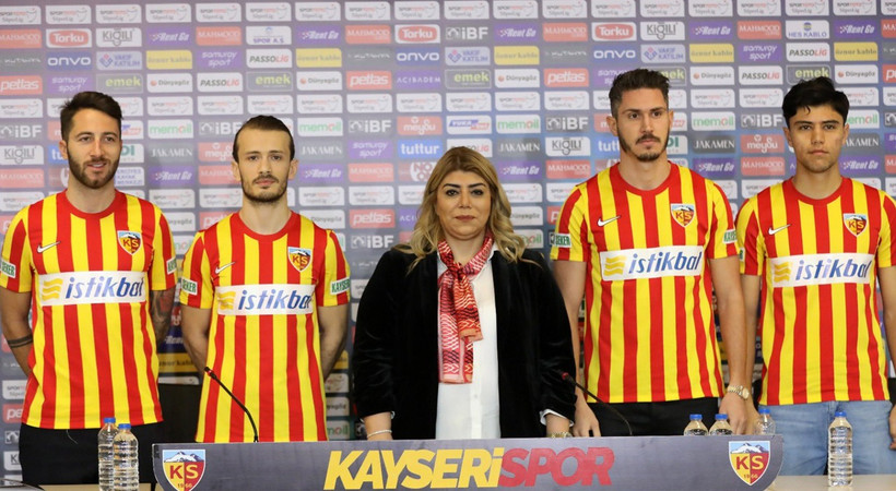 Kayserispor 4 transferi resmen duyurdu
