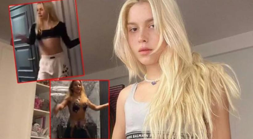 Aleyna Tilki dansözle karşılıklı göbek attı! Genç şarkıcının o görüntüleri sosyal medyayı salladı