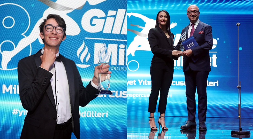 68. Gillette-Milliyet Yılın Sporcusu ödüllerini aldı