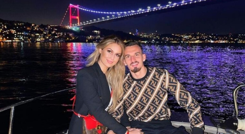 Sevgilisini darbettiği iddia edilen Fenerbahçeli Berisha'ya uzaklaştırma kararı