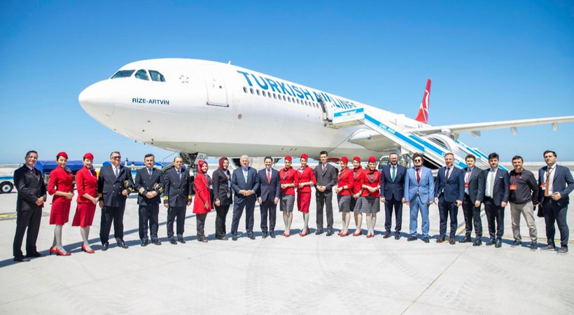Cumhurbaşkanı Recep Tayyip Erdoğan ve Azerbaycan Cumhurbaşkanı İlham Aliyev'in katılımıyla Rize-Artvin Havalimanı açıldı