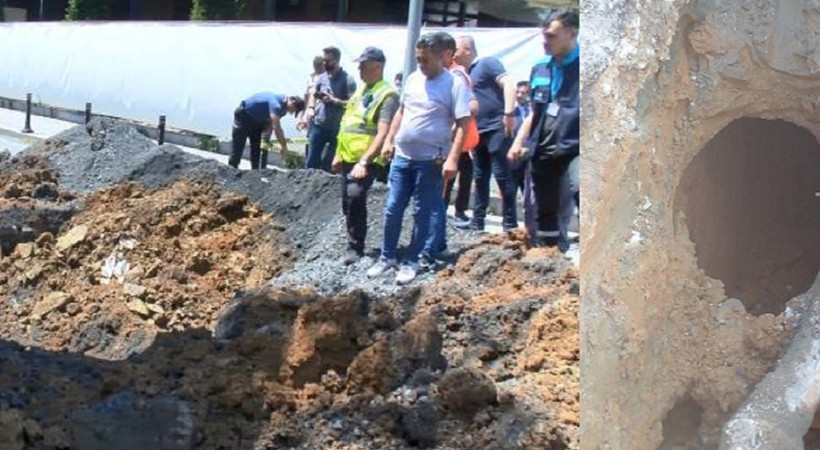 İstanbul Beşiktaş'ta "gizemli tünel"de inceleme