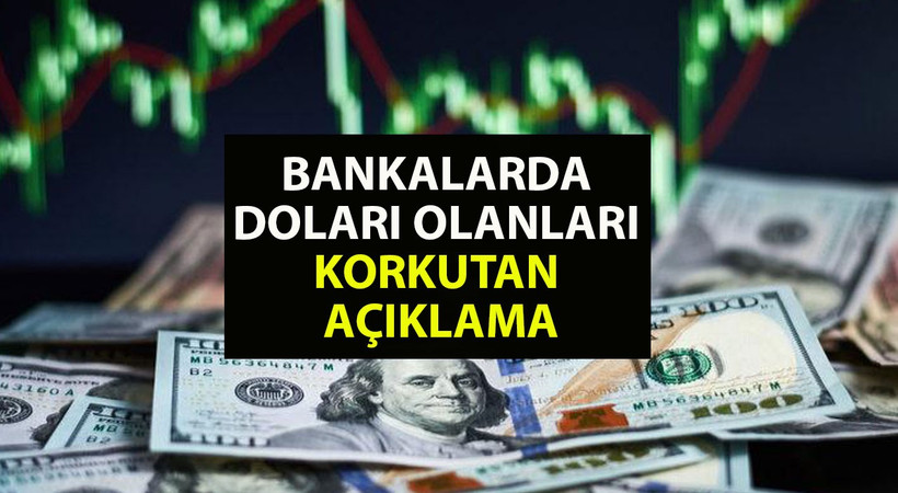 Bankalardaki dolara el mi koyulacak? Bankada döviz hesabı olanları korkutan açıklama geldi. Dünya gazetesi yazarı Alaattin Aktaş, dövizde yaşanan sıkıntıyı durdurmak için 3 seçeneği yazdı. 'Gündeme bile gelmemeli' dedi ama...