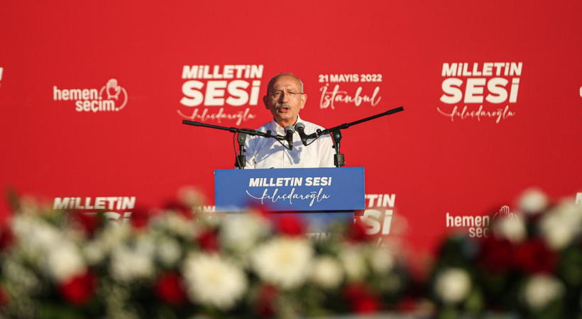 Cumhuriyet Halk Partisi (CHP) Genel Başkanı Kemal Kılıçdaroğlu, Milletin Sesi mitinginde konuştu! Maltepe'de toplanan kalabalığa seslenen Kılıçdaroğlu:  Ülke elden gidiyor, birlikte mücadele etmek zorundayız