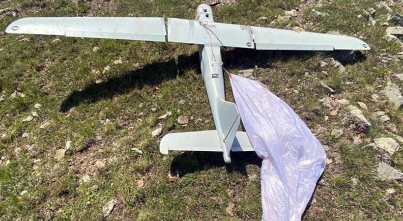 Gümüşhane'de yaylaya Rus insansız hava aracı düştü