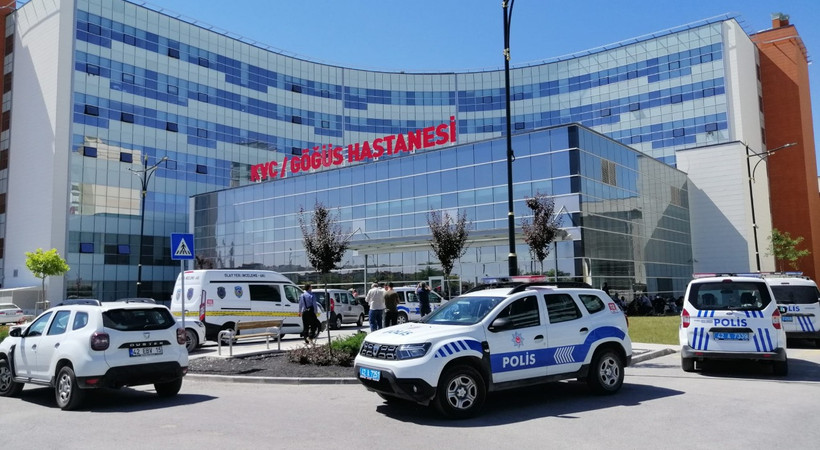 Konya Şehir Hastanesi'nde dehşet. Hastanede bir saldırgan doktoru kafasından vurarak katletti daha sonra da intihar etti