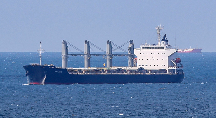 İrlanda'ya mısır götürecek gemi İstanbul'a ulaştı. Milli Savunma Bakanlığı: Denetimden sonra hareket edecek