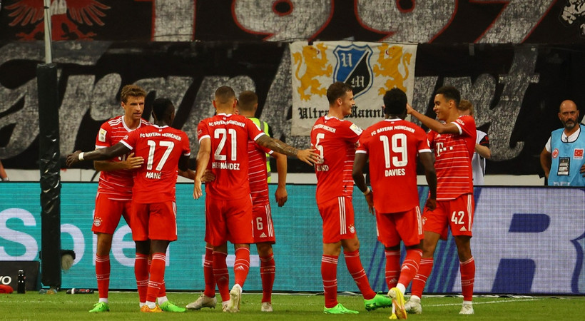 Frankfurt 1-6 Bayern Münih MAÇ ÖZETİ İZLE