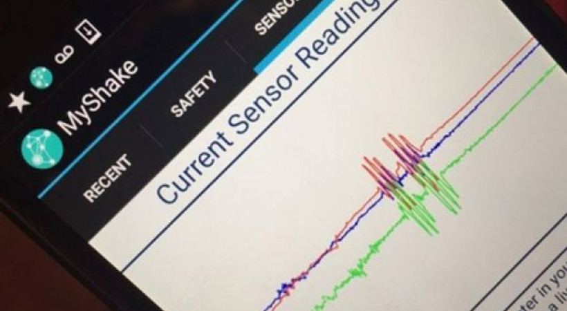 Akıllı telefonlar depremi algılayabilecek